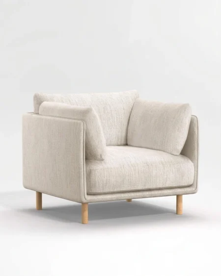 Orin lounge chair in modern indoor living room Craftnika