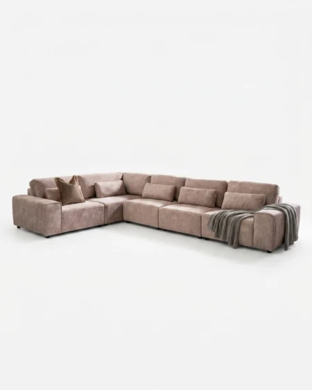 Valen corner sofa set in modern living room interior Craftnika
